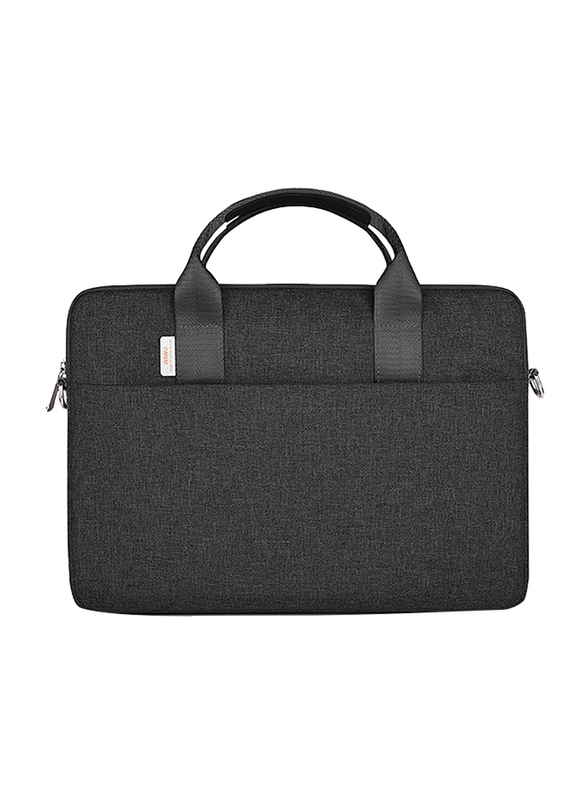 WiWu Minimalist 15.6-inch Shoulder Traditional Laptop Bag, Black