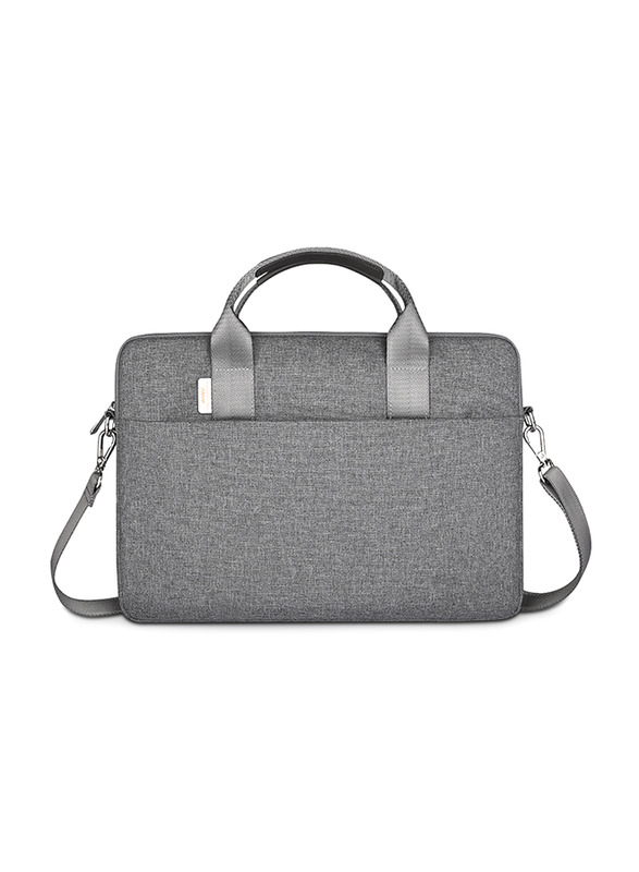 WiWu Minimalist Pro 15.6-inch Shoulder Traditional Laptop Bag, Grey