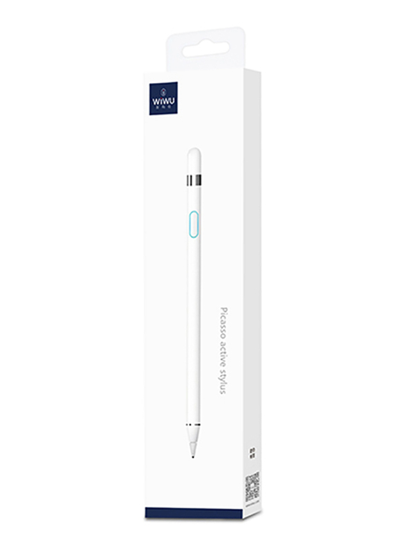 WiWu P339 Picasso Active Universal Stylus Touch Pencil, P339W, White