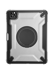 WiWu Apple iPad 10.2/10.5-inch Mecha Rotative Stand Tablet Case Cover, Black