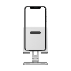 WiWu ZM304 Desktop Mobile Stand for Phone & Tablet, Silver