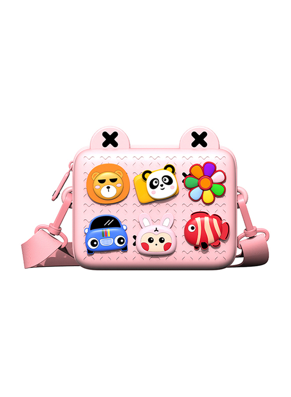 WiWu EVA Children Trendy Crossbody Bag, 3+ Years, Pink