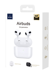 WiWu Airbuds 3 SE Wireless In-Ear Stereo Earphones, A3SETWSW, White