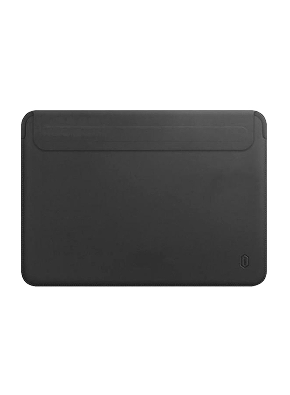 WiWu Skin Pro II 13.3-inch PU Leather Sleeve for Apple MacBook, Black