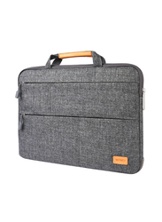 WiWu 13.3-Inch Smart Stand Laptop Sleeve Bag, Water Resistant, Grey