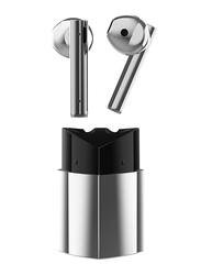 WiWu Betty Wireless In-Ear Lipstick Appearance Noise Cancelling Earphones, TWS10S, Silver