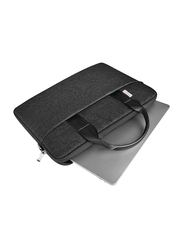 WiWu Minimalist 15.6-inch Shoulder Traditional Laptop Bag, Black