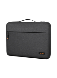 WiWu Pilot 13.3-Inch Laptop Sleeve Bag, Water Resistant, Black