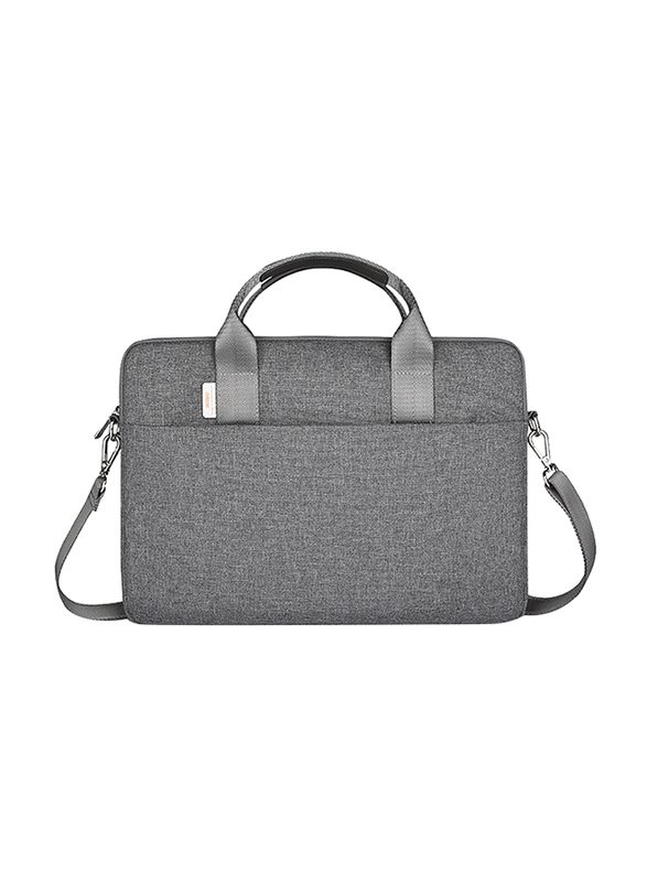 WiWu Minimalist 15.6-inch Shoulder Traditional Laptop Bag, Grey