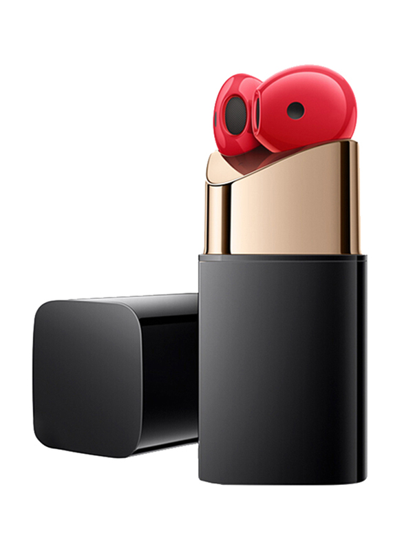 WiWu Betty Wireless In-Ear Lipstick Appearance Noise Cancelling Earphones, TWS10B, Black