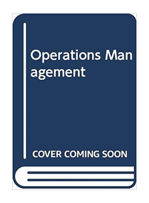 Operations Management, Paperback Book, By: William J. Stevenson