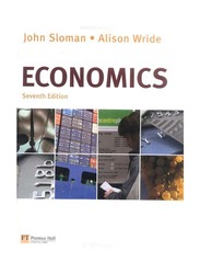 Economic 7th Edition, Paperback Book, By: John Sloman and Alison Wride
