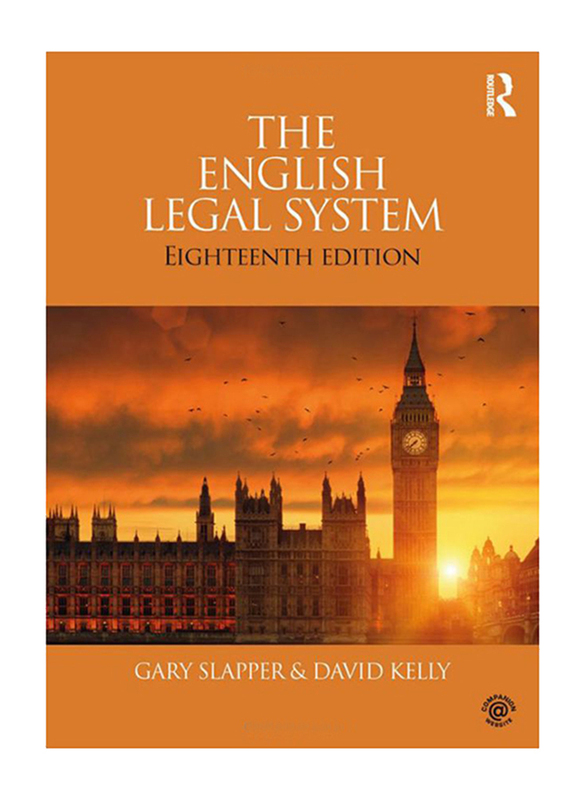 The English Legal System 18th Edition, Paperback Book, By: Gary Slapper and David Kelly