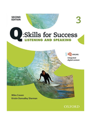 Q Skills for Success: Listening and Speaking Level 3 2nd Edition, Audio Book, By: Miles Craven and Kristin Donnalley Sherman