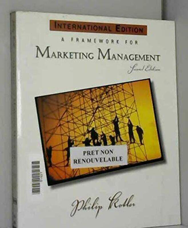 

A Framework for Marketing Management