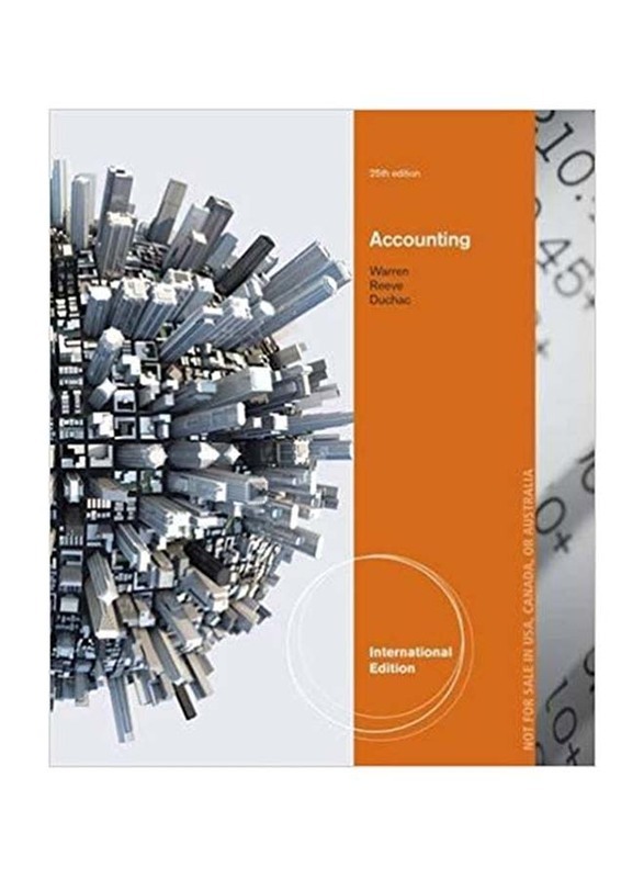 Accounting: International 25th Edition, Paperback Book, By: Jonathan Duchac, Carl Warren, James Reeve