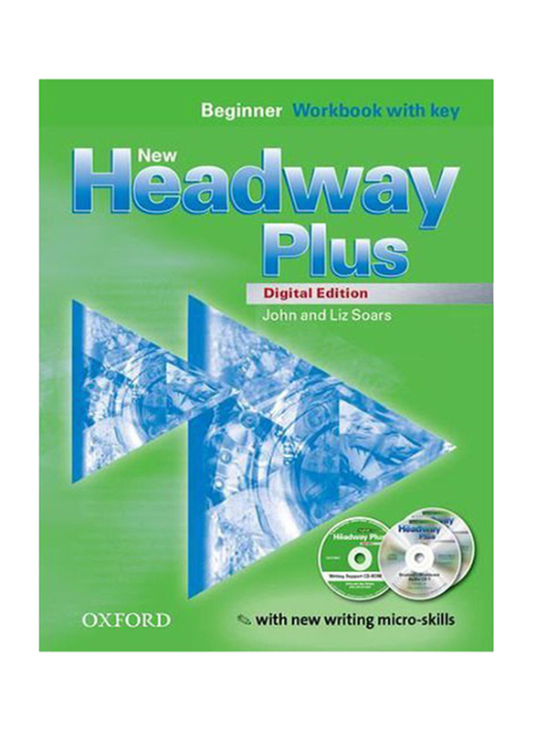New Headway Plus Beginner Workbook with New Writing Micro-Skills, Paperback Book, By: John Soars