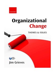 Organizational Change: Themes & Issues, Paperback Book, By: Jim Grieves