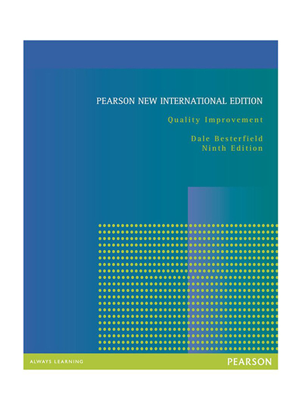 Quality Improvement, Pearson New International 9th Edition, Paperback Book, By: Dale H. Besterfield