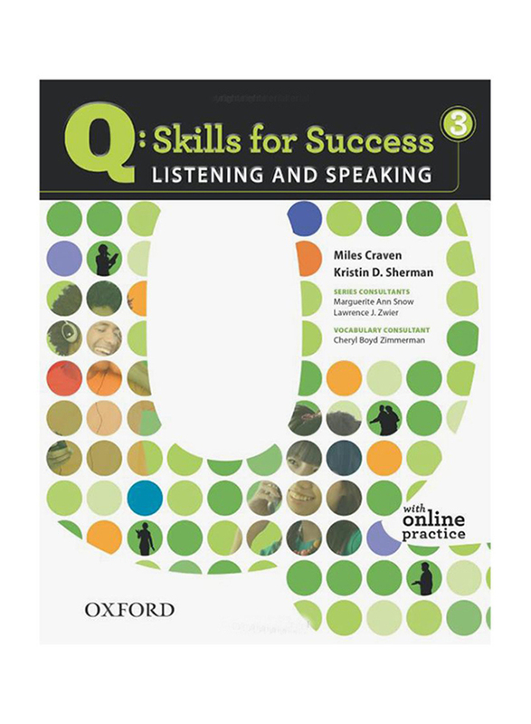Q Skills for Success: Listening and Speaking - Level 3, Audio Book, By: Miles Craven and Kristin D. Sherman