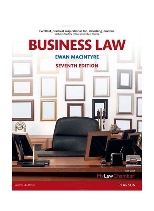 Business Law 7th Edition, Paperback Book, By: Ewan MacIntyre