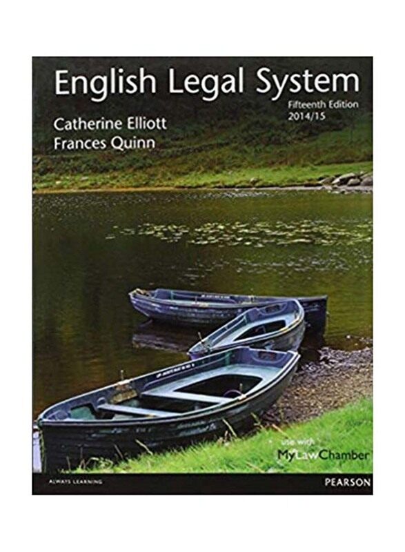 

English Legal System, 15 Edition, Paperback Book, By: Catherine Elliott and Frances Quinn