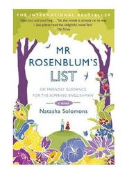 Mr. Rosenblums List: Or Friendly Guidance For The Aspiring Englishman, Paperback Book, By: Natasha Solomons