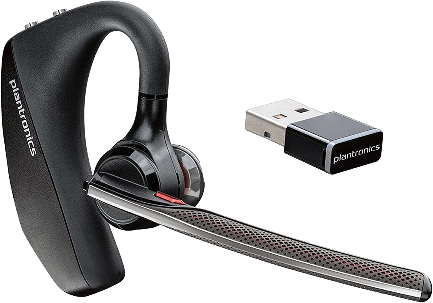 Plantronics - Voyager 5200 UC with BT700 ADAPTER, Black