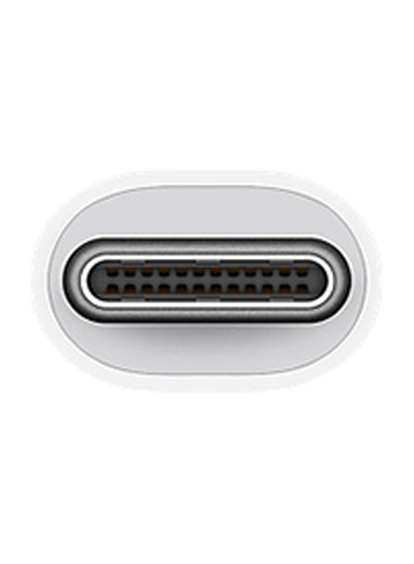 Apple USB-C Digital AV Multiport Adapter, USB Type-C Male to HDMI/USB A/USB Type-C for Type USB-C-enabled Mac/iPad Pro, White