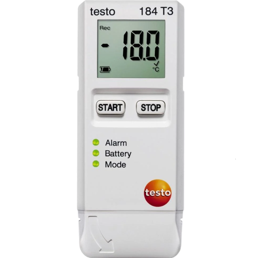 Testo 184-T3 : Temperature Data Logger (Bulk Pack of 3)