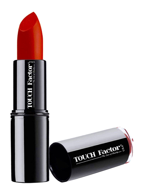 Touch Factor Perfect Matte Lipstick, ML-14, Red