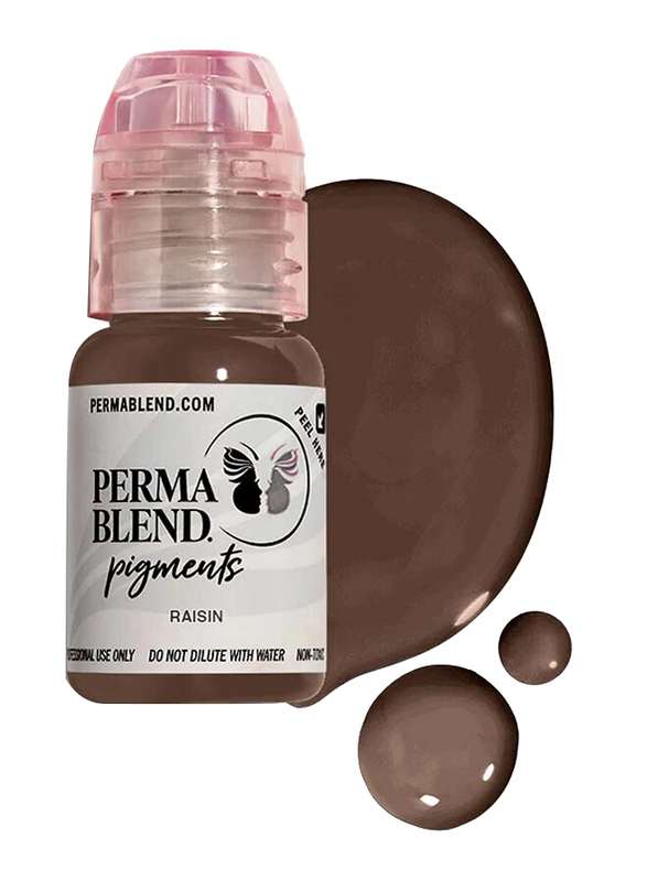 Perma Blend Eyebrow Colour Pigments, 10ml, Raisin, Brown