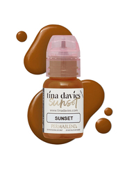Perma Blend Tina Davies Eyebrow Colour, 15ml, Sunset, Brown