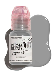 Perma Blend Eyebrow Scalp Pigments, 15ml, Micro Light, Grey