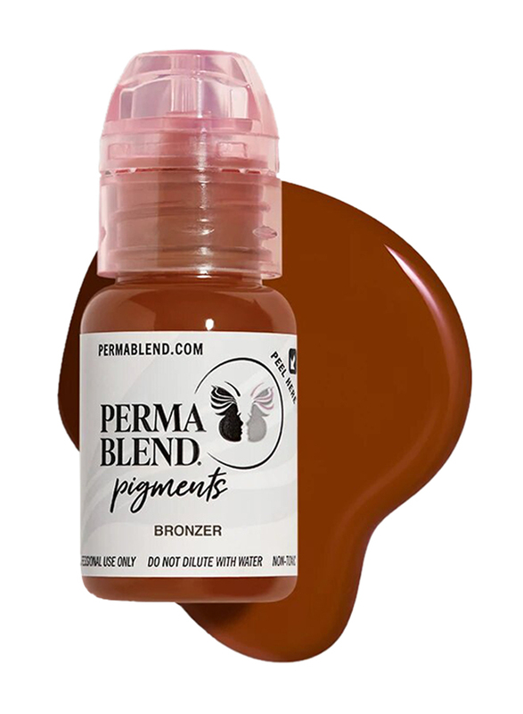 Perma Blend Eyebrow Colour Pigments, 10ml, Bronzer, Brown