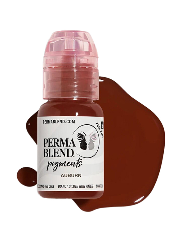 Perma Blend Eyebrow Colour Pigments, 10ml, Auburn, Red
