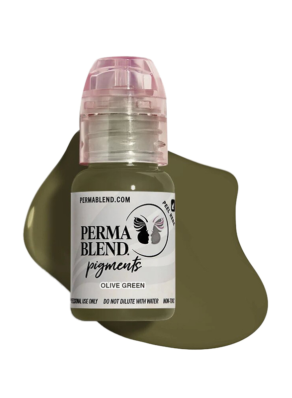 Perma Blend Eyebrow Colour Pigments, 10ml, Olive Green