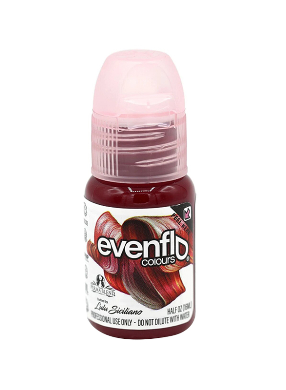 Perma Blend Evenflo Lip Pigments Set, 5 Bottles x 15ml, Multicolour