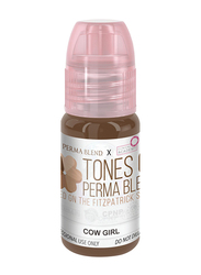 Perma Blend Fitz 3-4 Eyebrow Colour, 15ml, Cow Girl, Brown