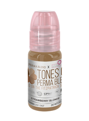 Perma Blend Fitz 1-2 Eyebrow Colour, 15ml, Strawberry Blonde, Brown