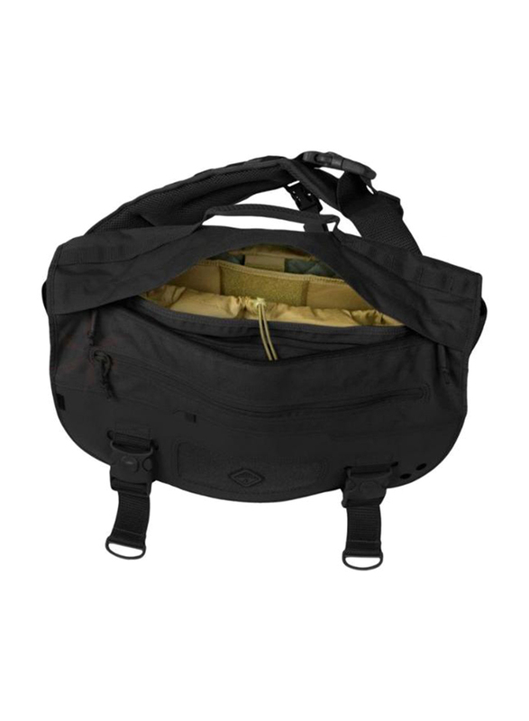 Hazard4 Diagonal Defense Courier Bag, 9.3 Liters, Black