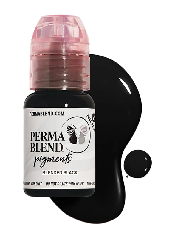Perma Blend Eyeliner Pigments, 10ml, Blended Black