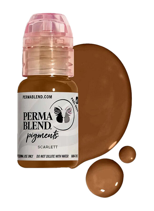 

Perma Blend Eyebrow Colour Pigments, 15ml, Scarlett, Brown