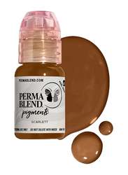 Perma Blend Eyebrow Colour Pigments, 15ml, Scarlett, Brown