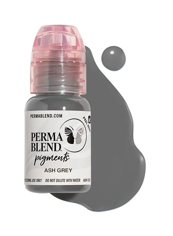 Perma Blend Eyebrow Colour Pigments, 10ml, Ash Grey, Grey