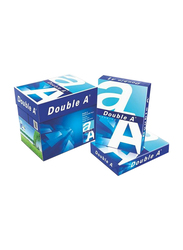 Double A Premium 80GSM Printer Paper, 5 x 100 Sheets, A4 Size, White