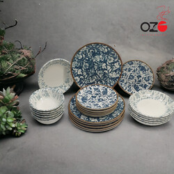 24 Pcs Porcelain Dinner Set - Made in Turkey