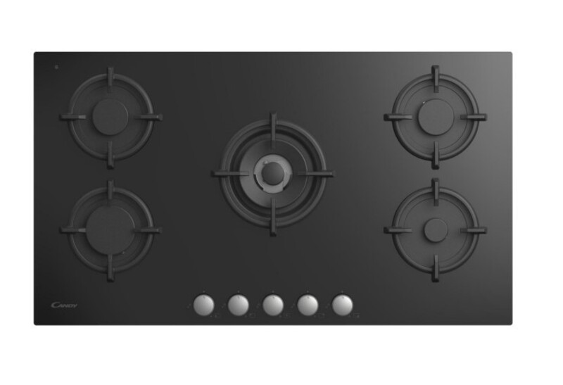 Candy Hob 90cm Gas on Glass Frontal