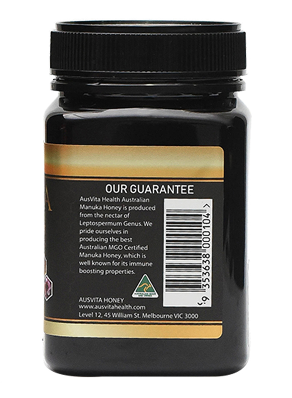 أوسفيتا هيلث عسل المانوكا عالي الجودة بنسبة +250 من ميثيل جليوكسال، 500 غم