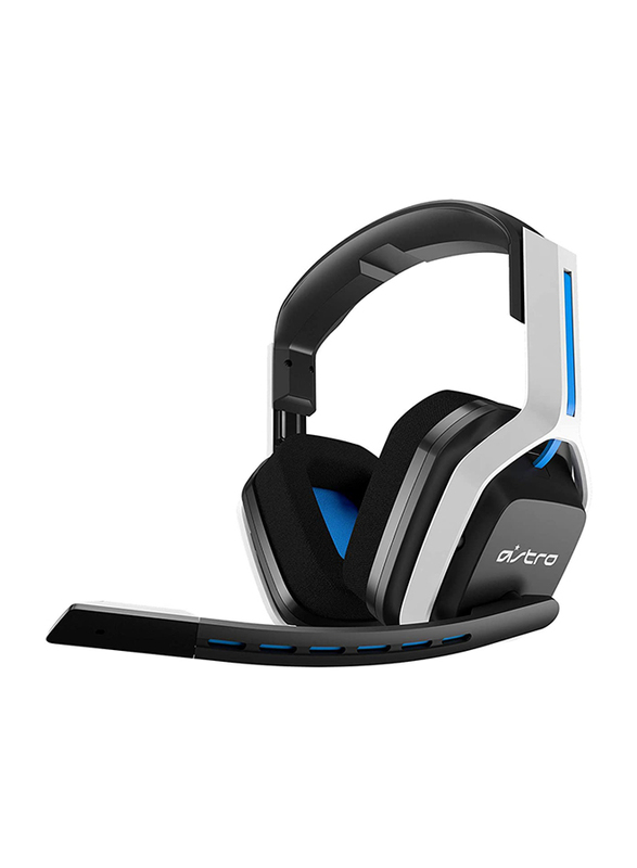 Logitech Astro A20 Wireless Gaming Headset for PlayStation PS5/PC/Mac, Black/White/Grey